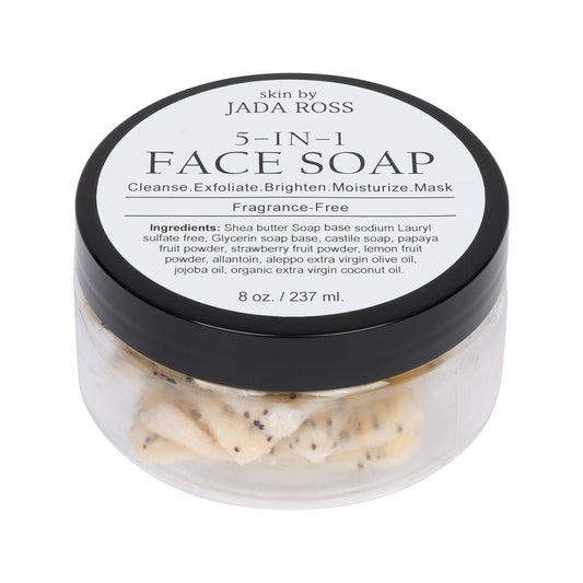 5-In-1  Face Soap  (Fragrance-Free + Brightening)