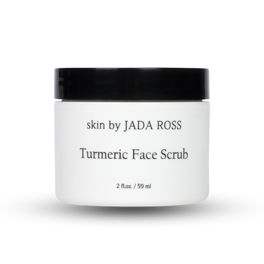 Turmeric Face Scrub (Vegan-Brightening-Gentle-Fragrance Free)